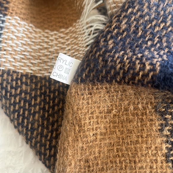 Plaid Infinity Scarf - Picture 5 of 7